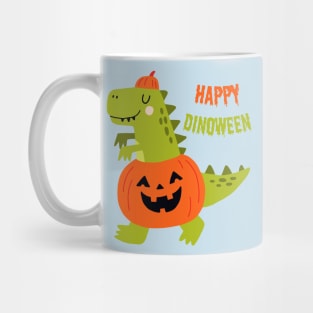 happpy halloween cute dinosaur Mug